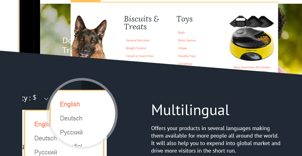 тема animally prestashop