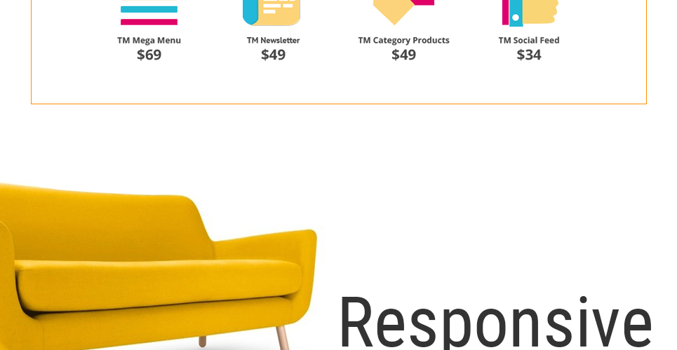 тема интерьера prestashop