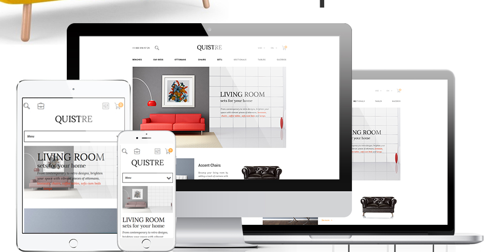тема интерьера prestashop