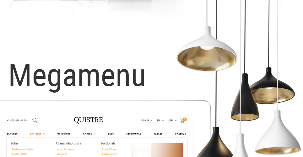 тема интерьера prestashop