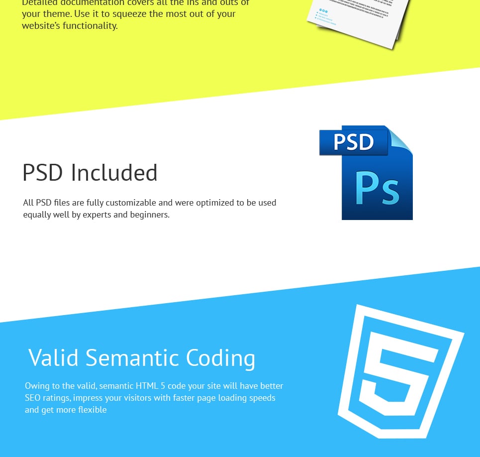 design studio minimal html landing page template