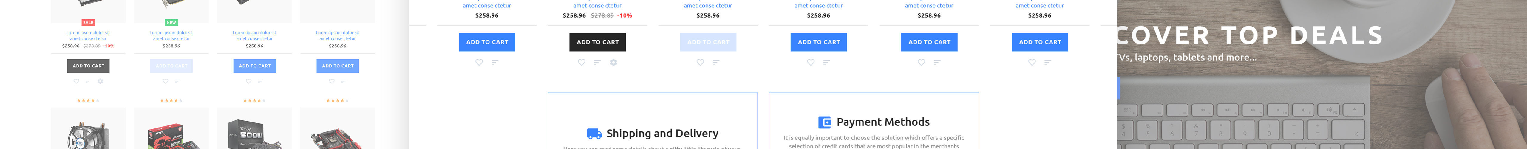 тема компьютерного магазина prestashop