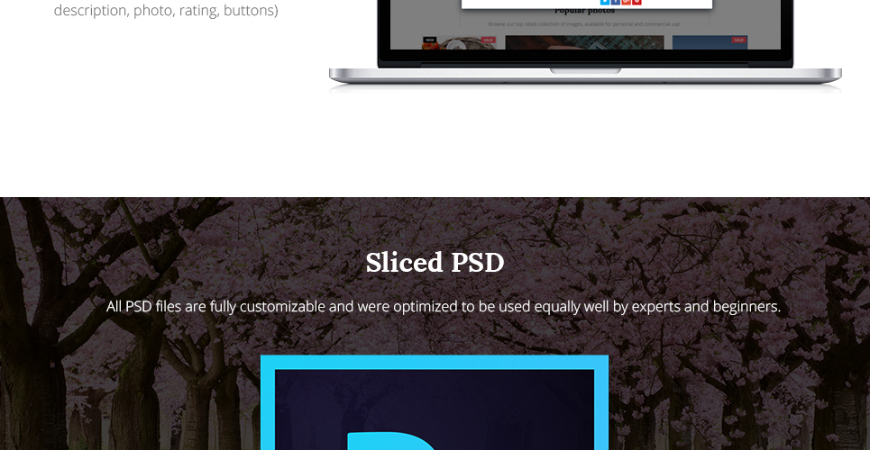 фото со стока prestashop тема