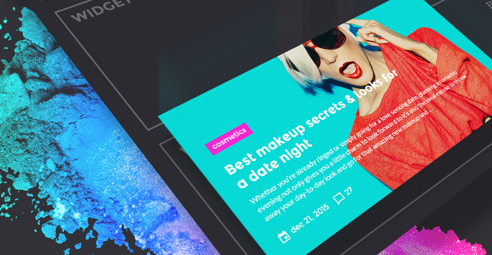 мода блог wordpress тема