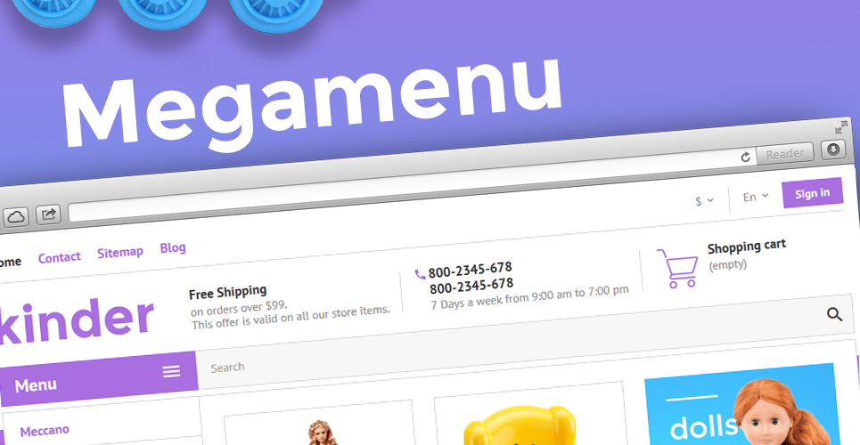 тема kinder prestashop