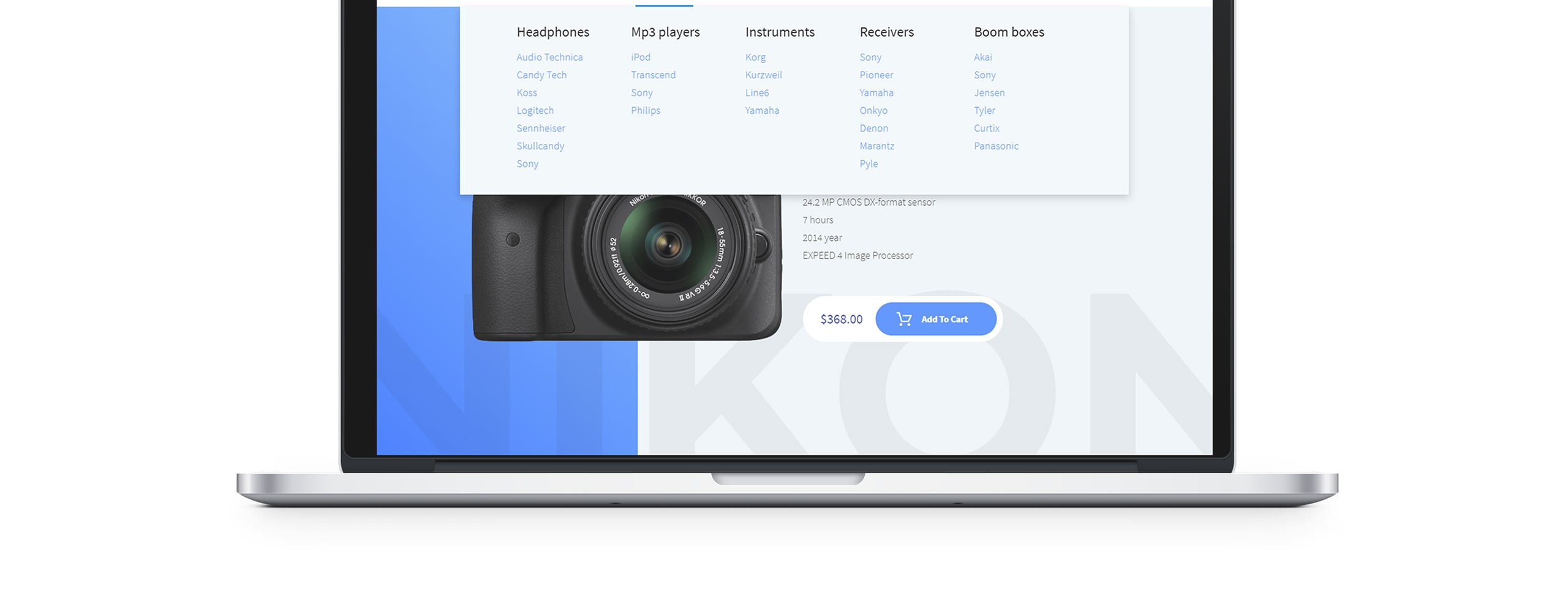 электронные устройства prestashop тема
