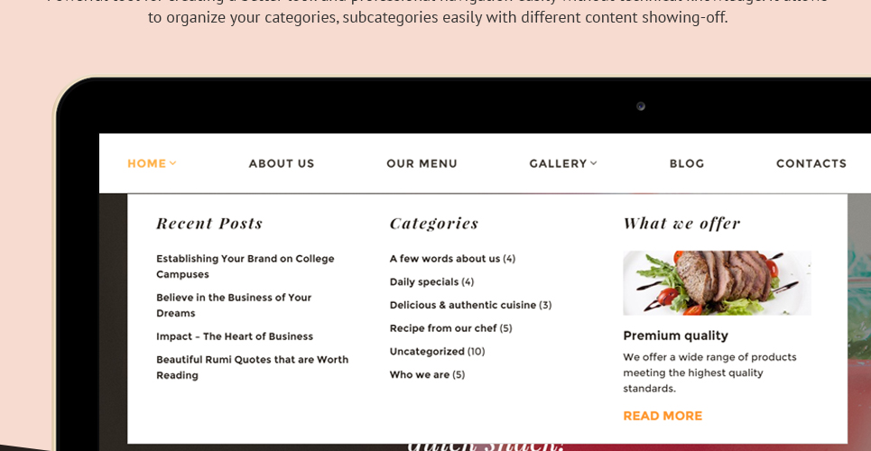giglio wordpress тема