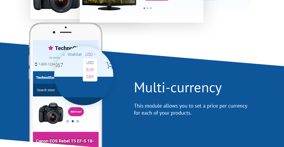 магазин электроники отзывчивая тема shopify