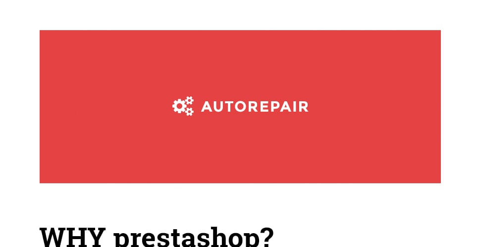 запчасти для автомобилей prestashop тема
