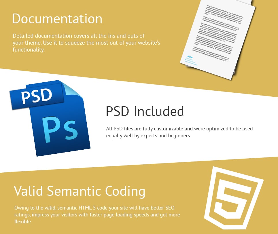 fish responsive landing page template
