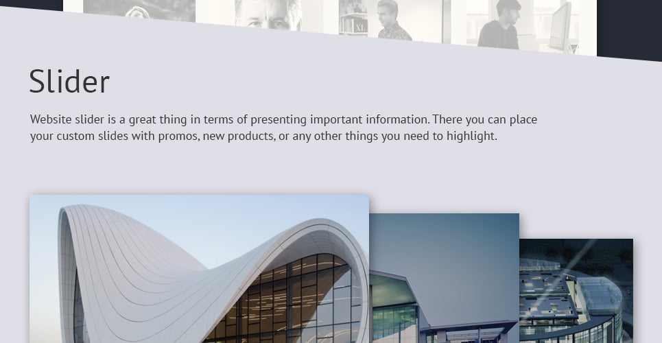 шаблон сайта arch expo
