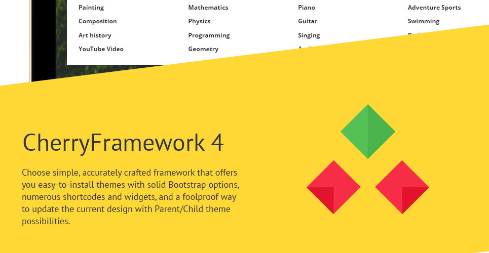 тема wordpress redwoods