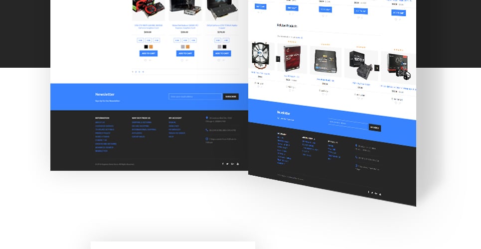 электронная тема magento