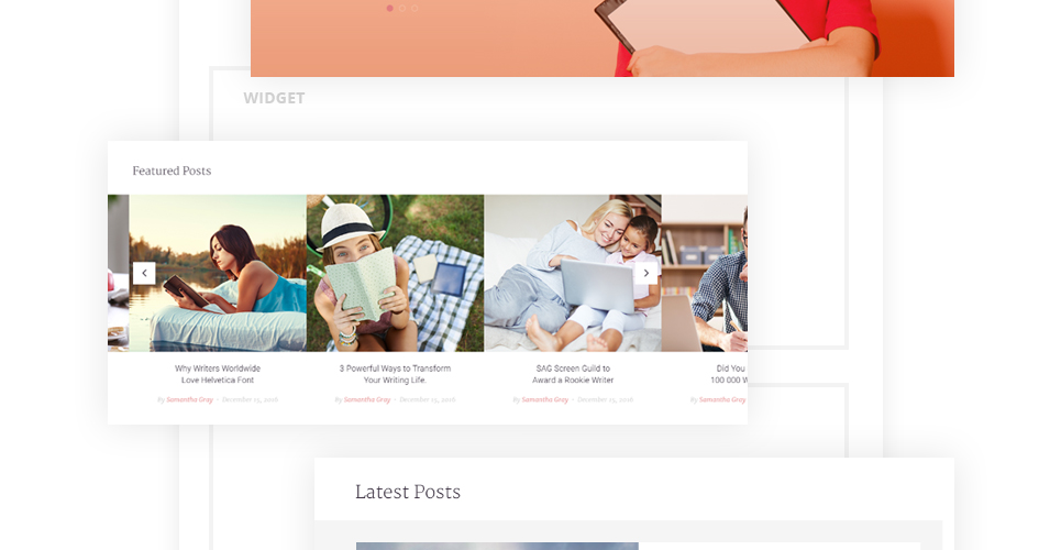 журналист блог wordpress тема