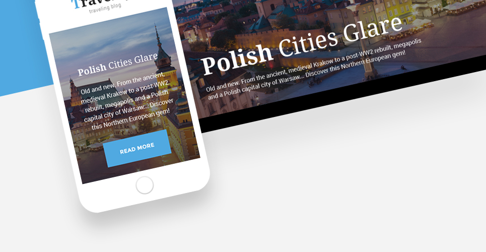 путешествующий блог wordpress тема