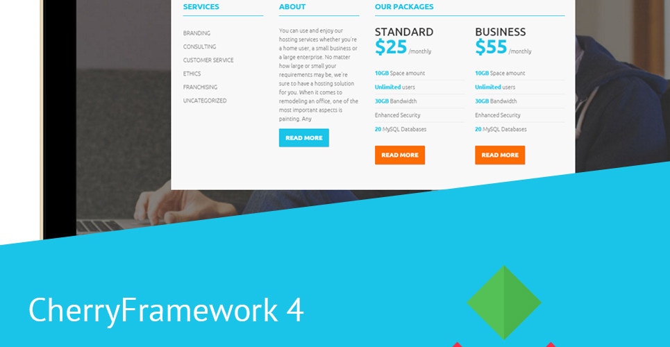 тема WordPress hostpro