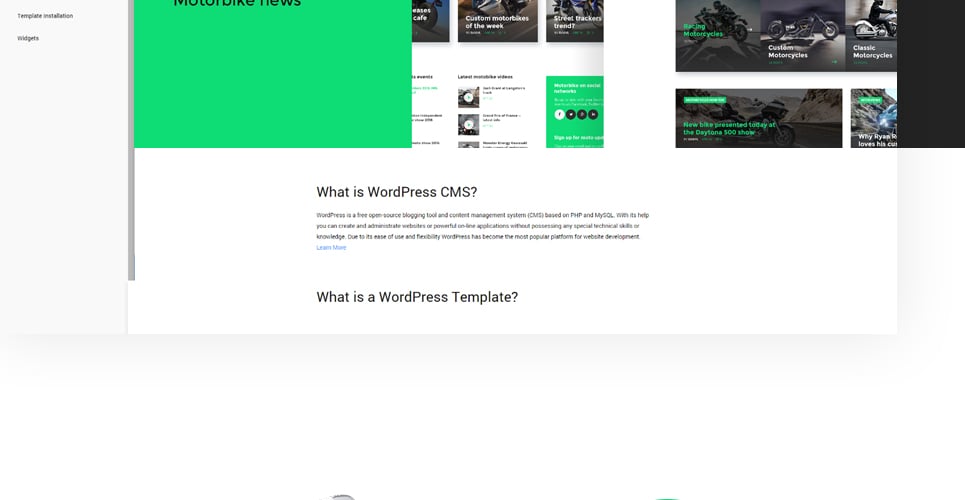 спортивная гоночная тема wordpress