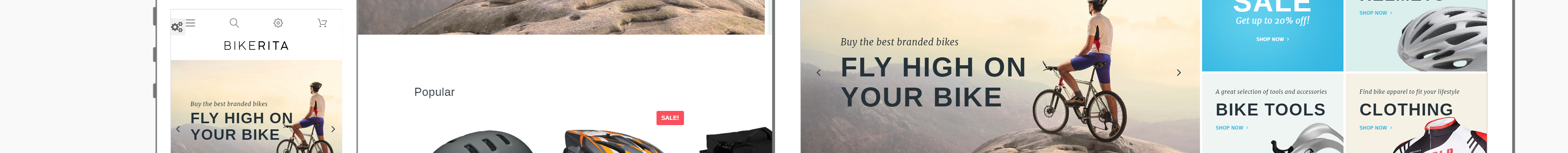 тема bikerita prestashop