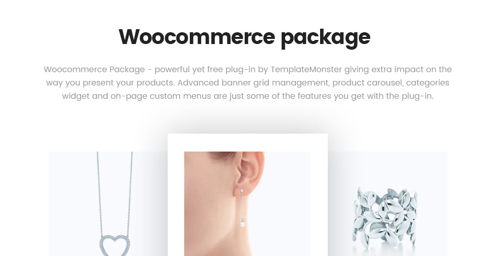 магазин ювелирных изделий и аксессуаров отзывчивая тема woocommerce