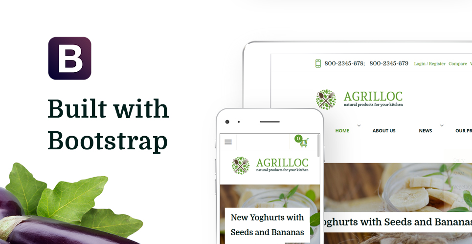 тема woocommerce agricultural supply &amp; farm foods