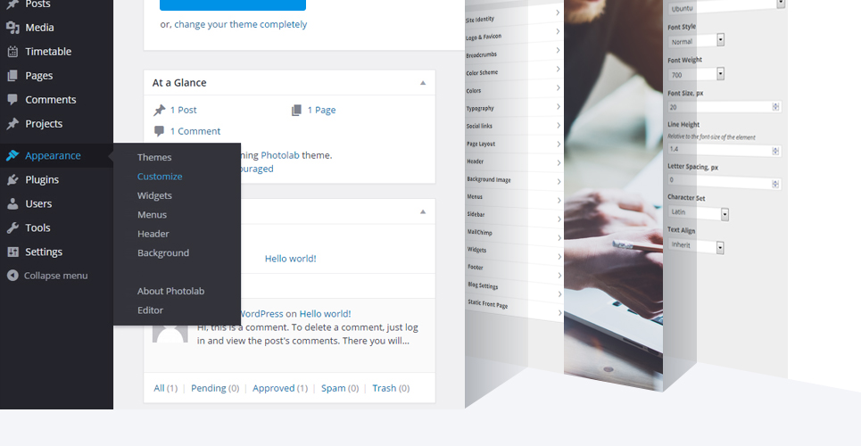 тема wordpress для финансового консультанта