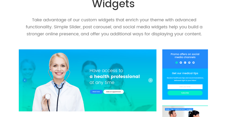 частная медицинская клиника отзывчивая тема wordpress