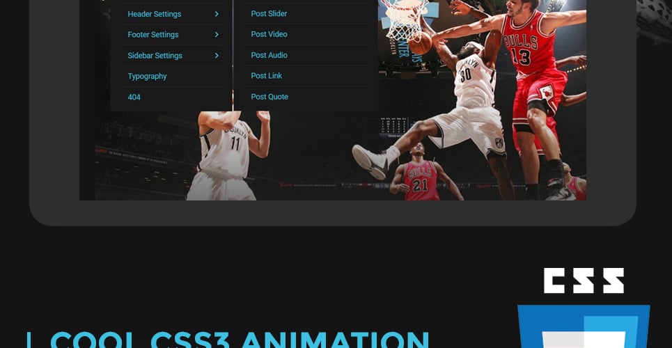 шаблон сайта dailysports