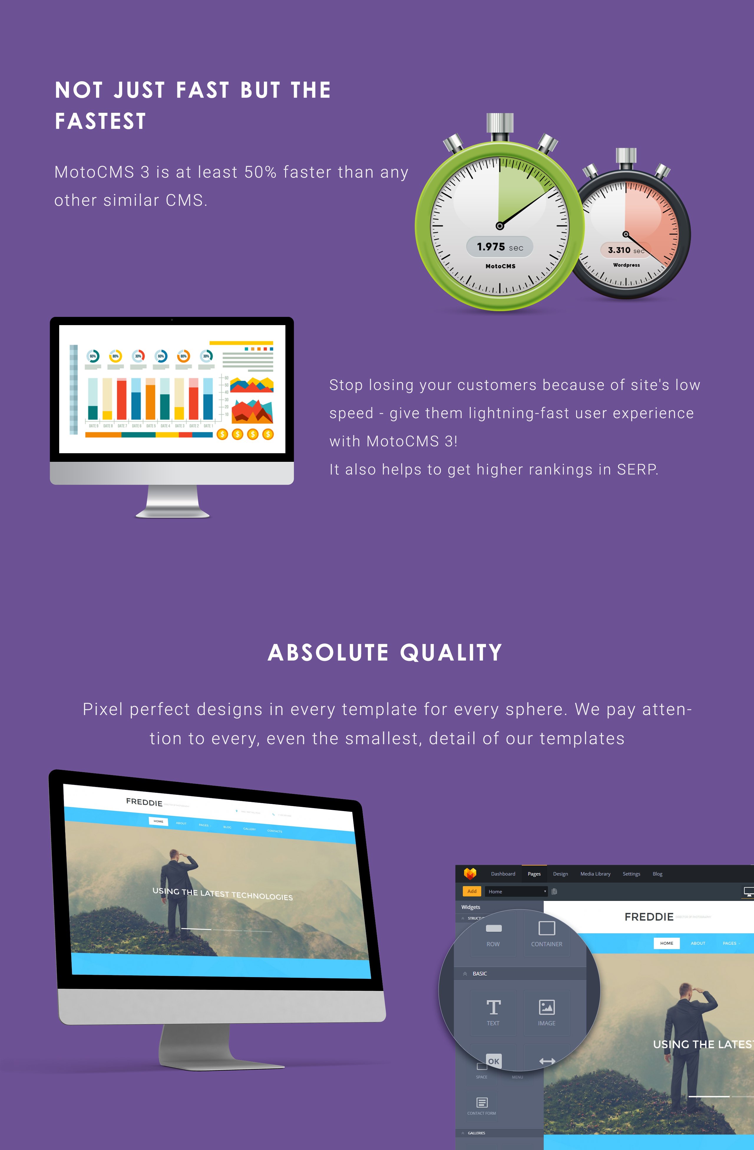 фотография moto cms 3 шаблон