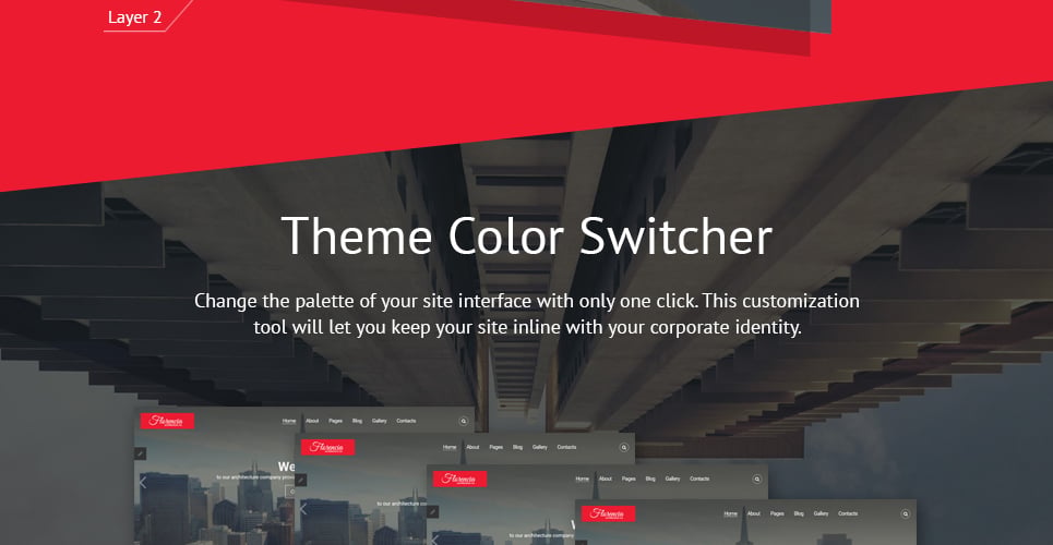 florencia architecture joomla шаблон