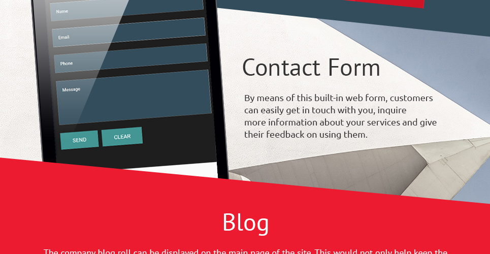 florencia architecture joomla шаблон