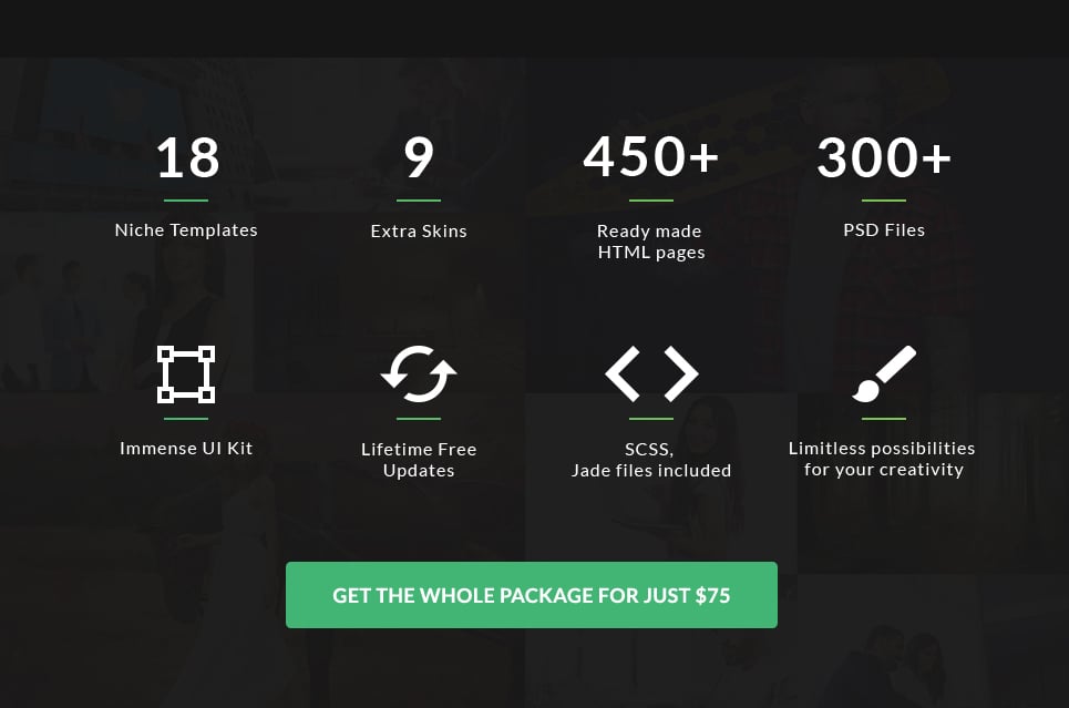 интенсивный фотограф портфолио шаблон сайта