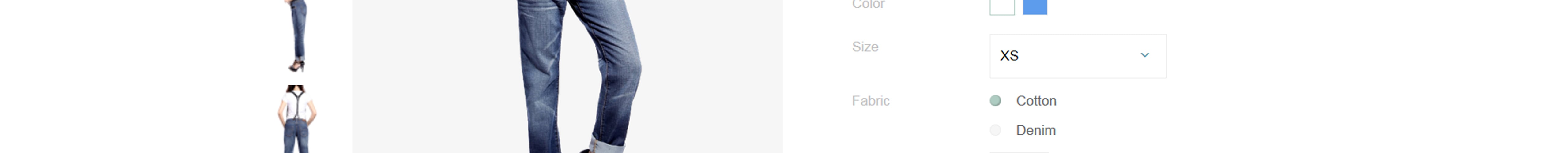 одежда отзывчивая тема prestashop