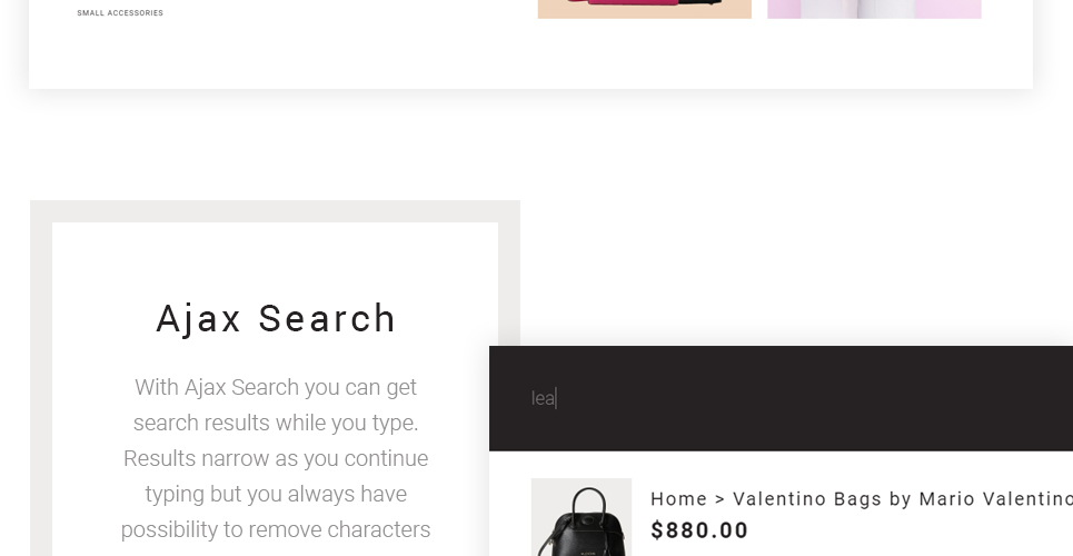 сумочка отзывчивая тема prestashop