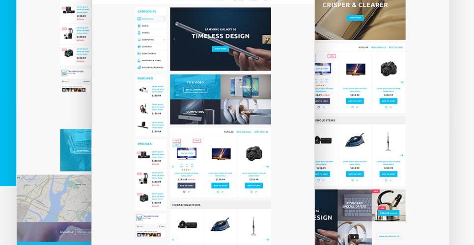 тема texlist prestashop