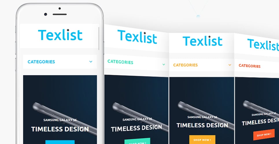 тема texlist prestashop
