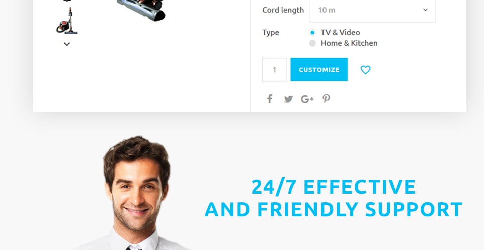тема texlist prestashop