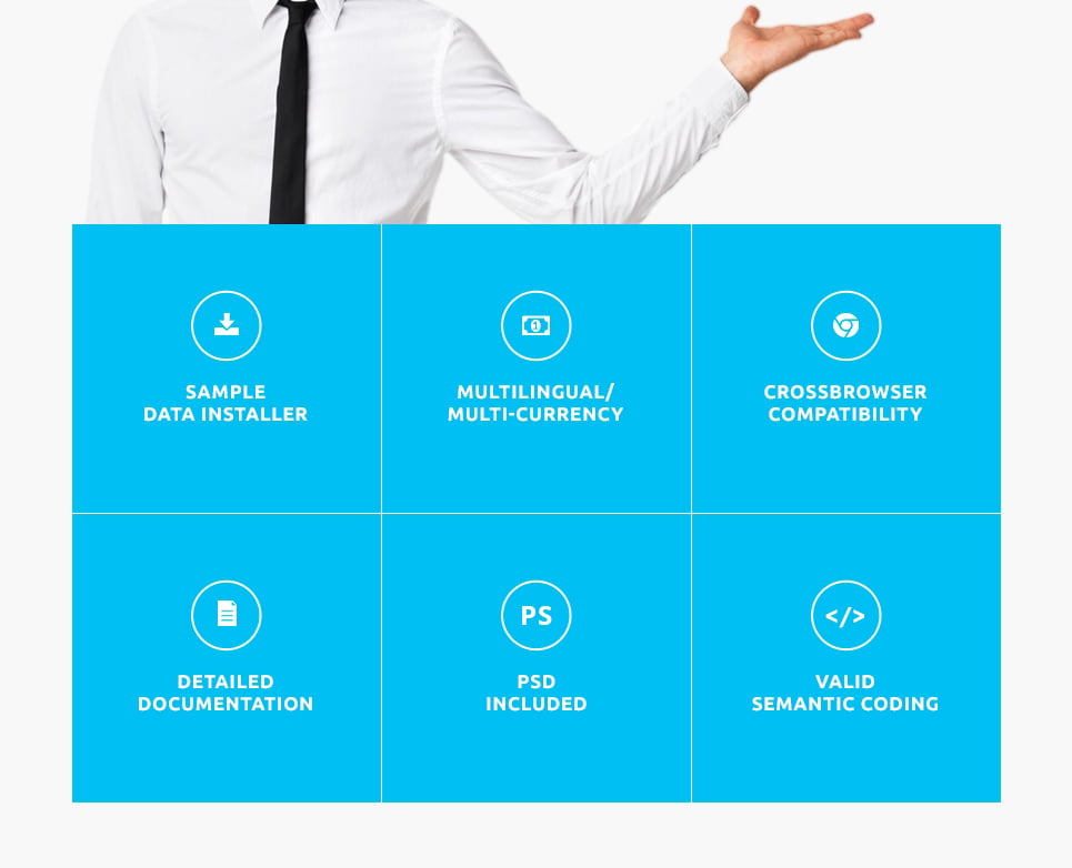 тема texlist prestashop