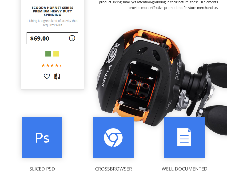 deepfish magento тема
