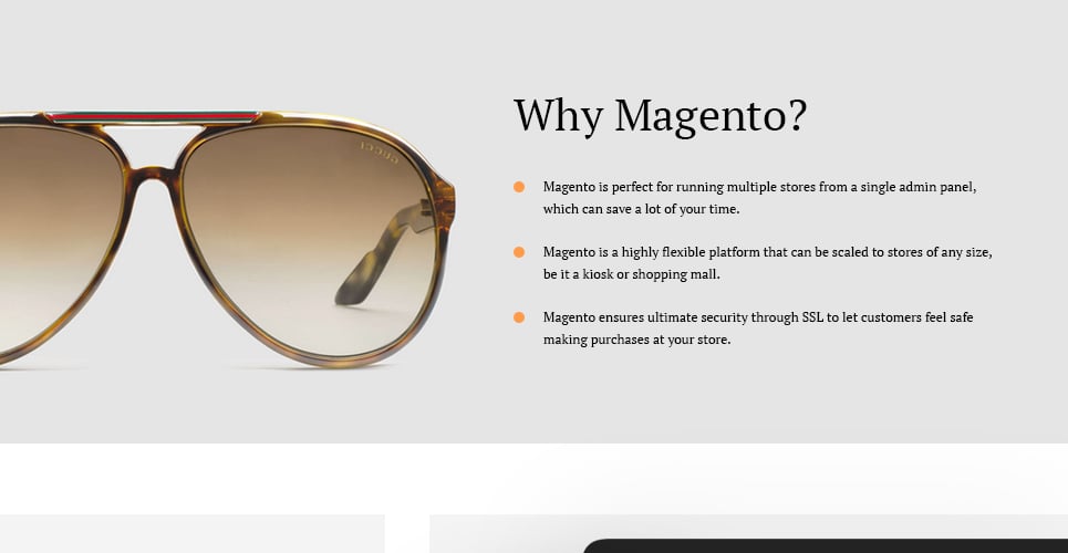 тема glassini magento
