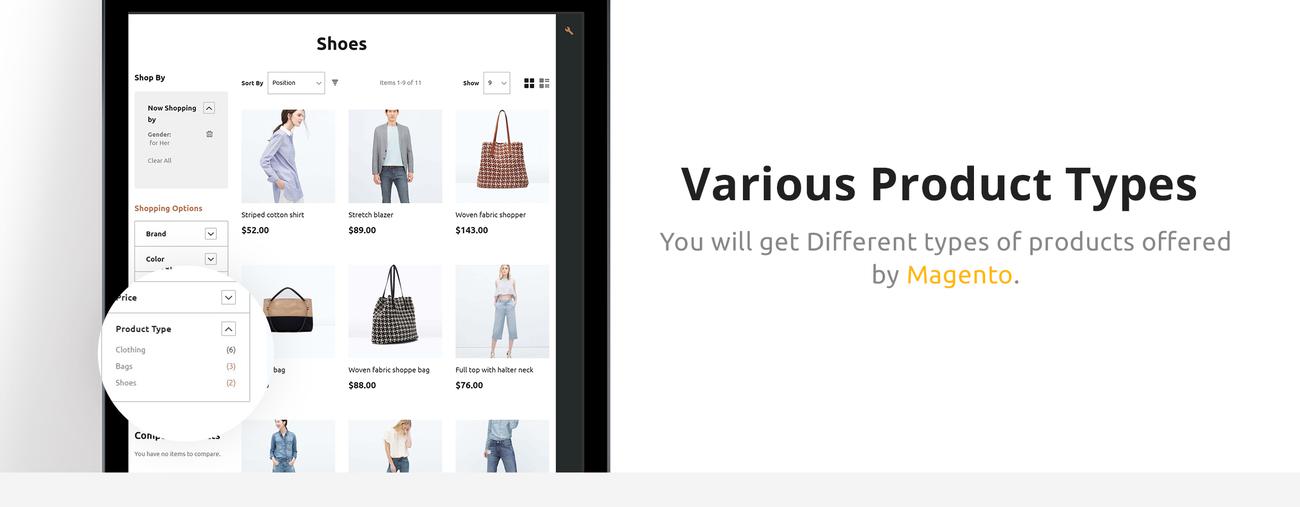 модный бутик magento theme