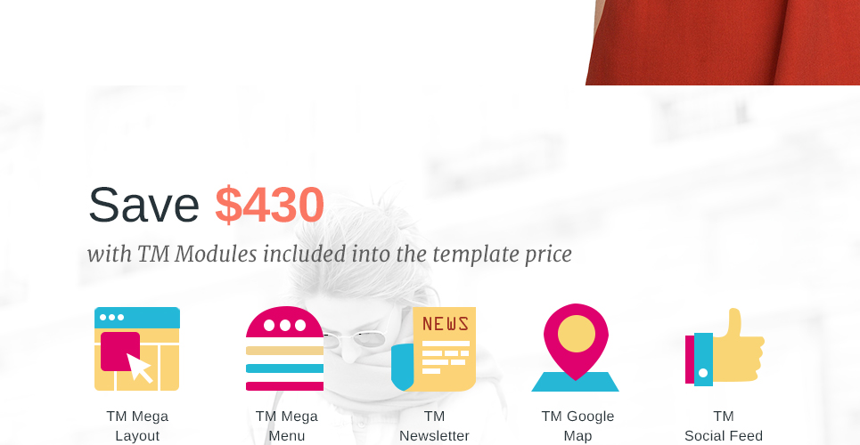 тема PrestaShop одежды