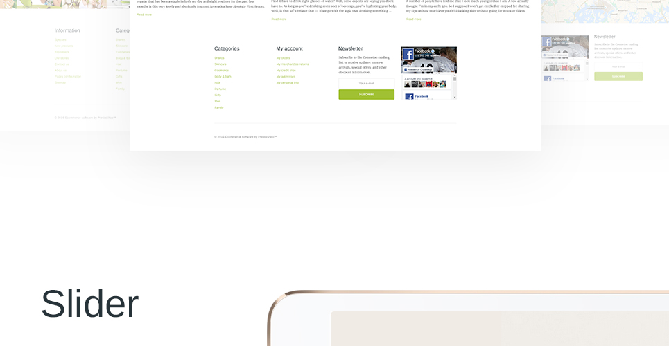 тема prestashop по уходу за кожей