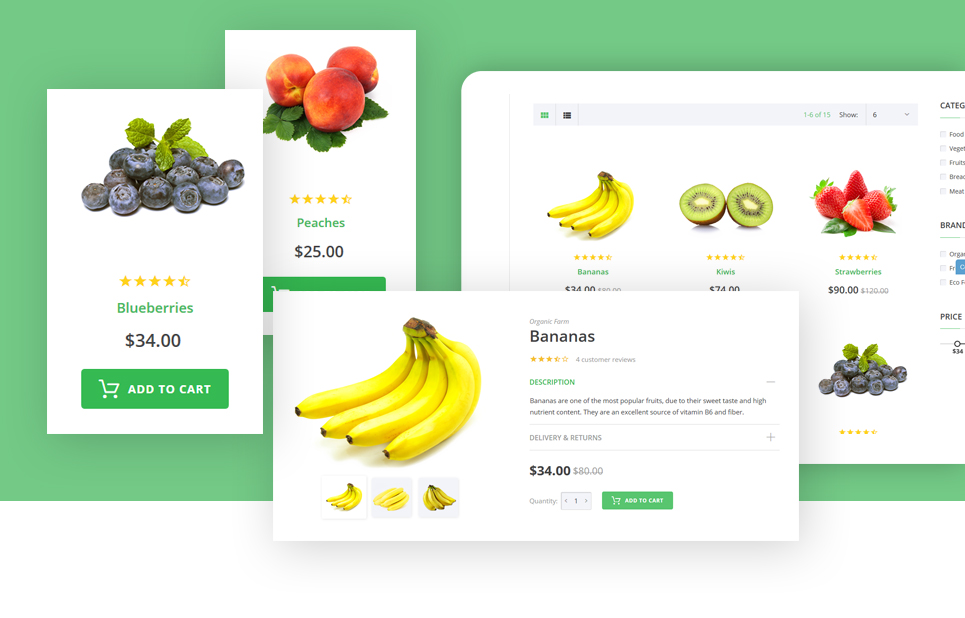 food & drink многостраничный креативный html bootstrap шаблон сайта