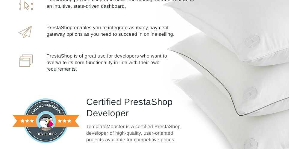 тема постельного белья prestashop