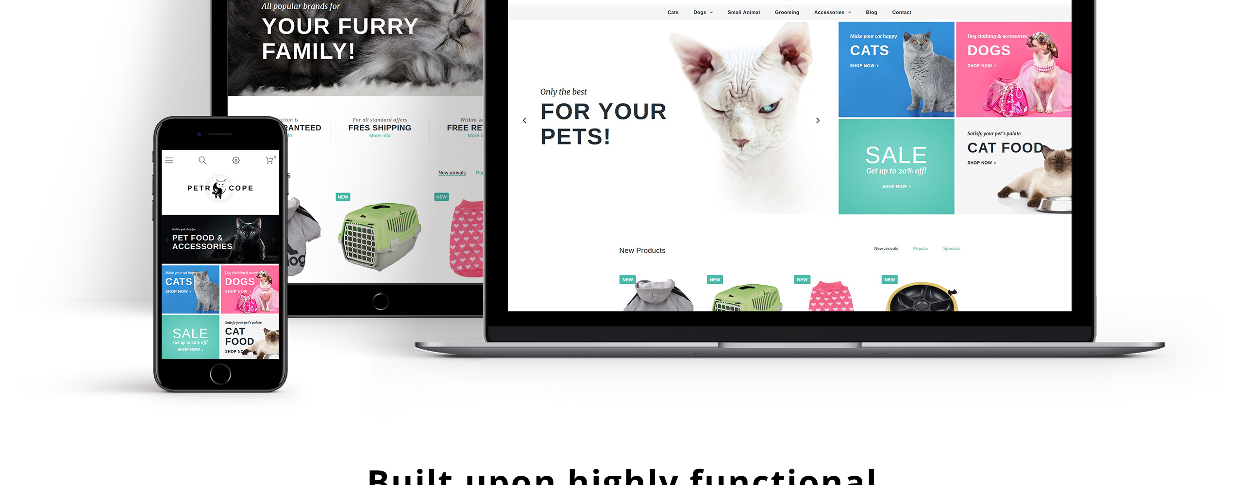 тема petrocope prestashop