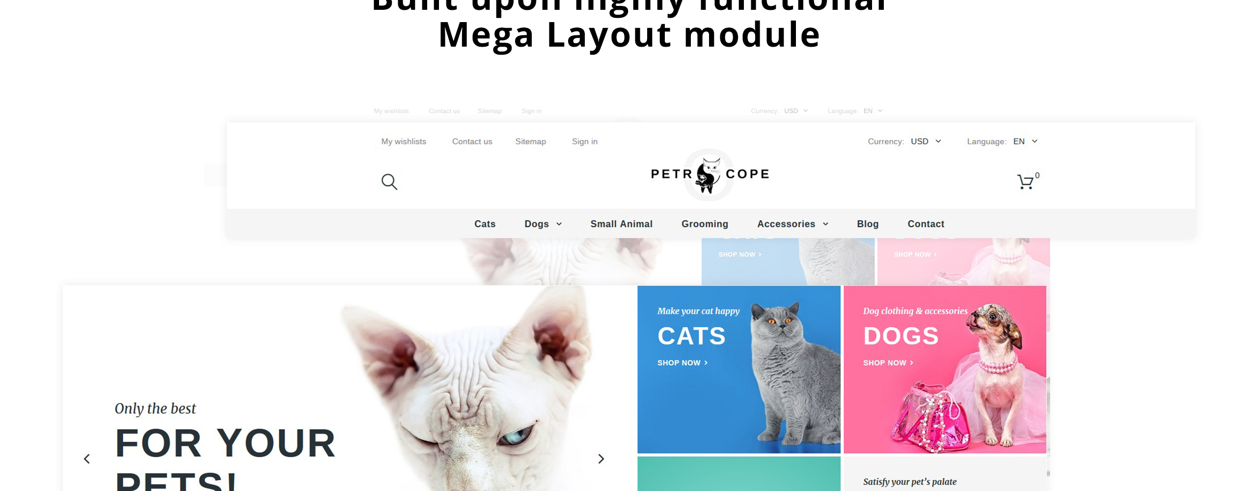 тема petrocope prestashop