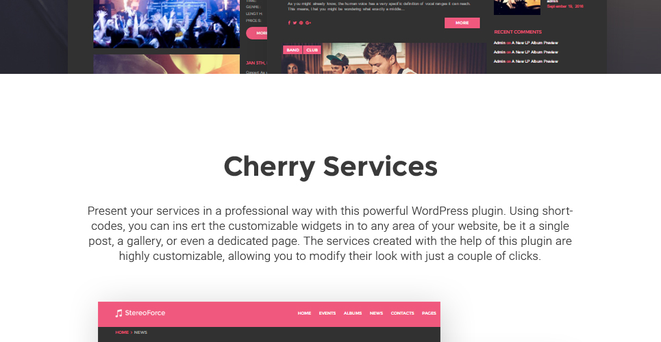 музыка отзывчивая тема wordpress