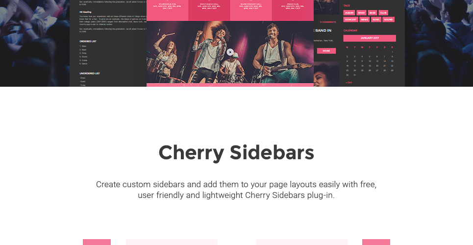 музыка отзывчивая тема wordpress