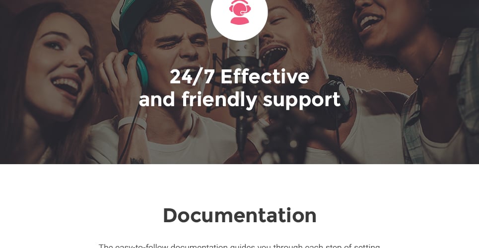 музыка отзывчивая тема wordpress