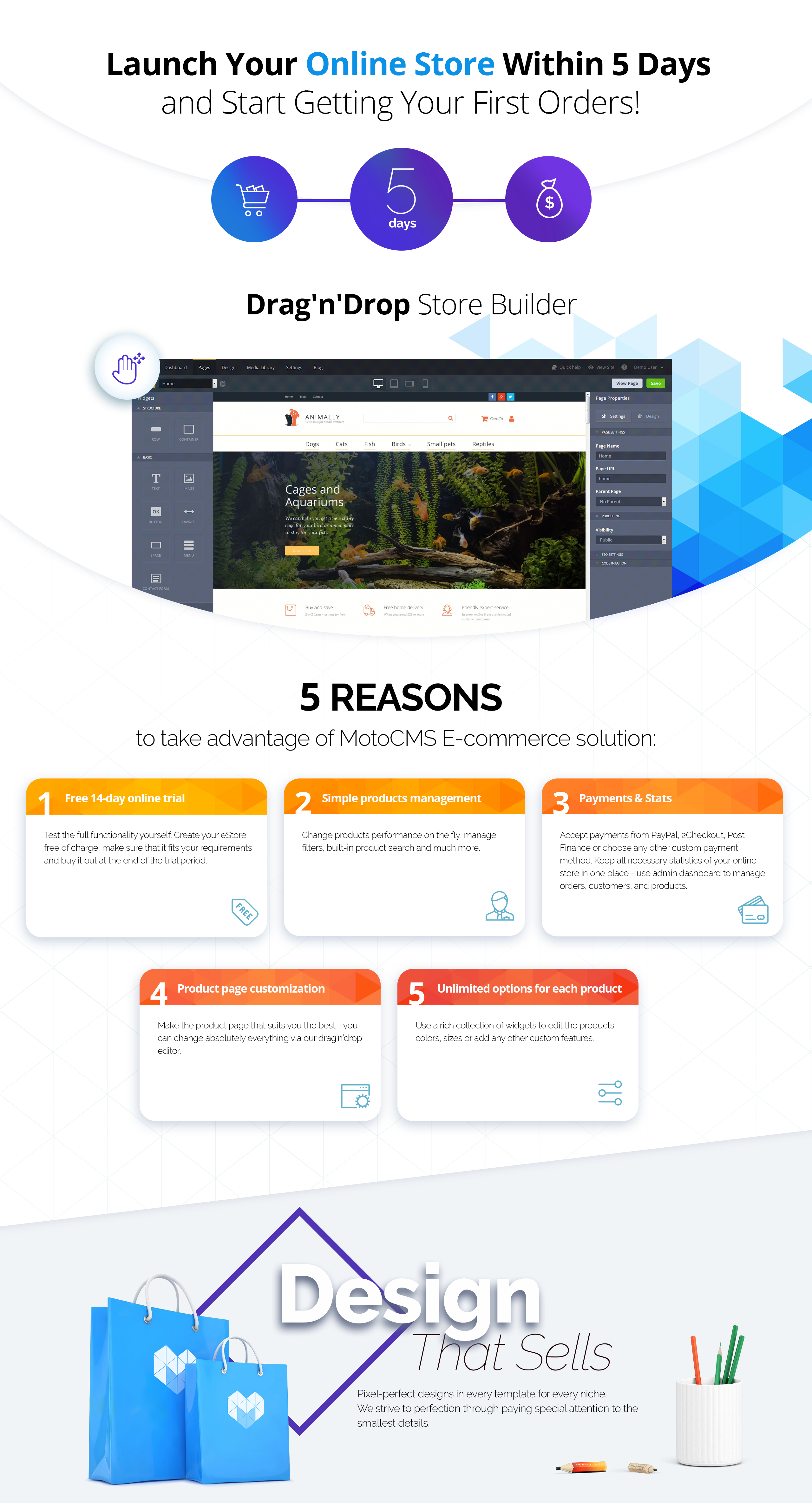 шаблон электронной коммерции pet shop motocms
